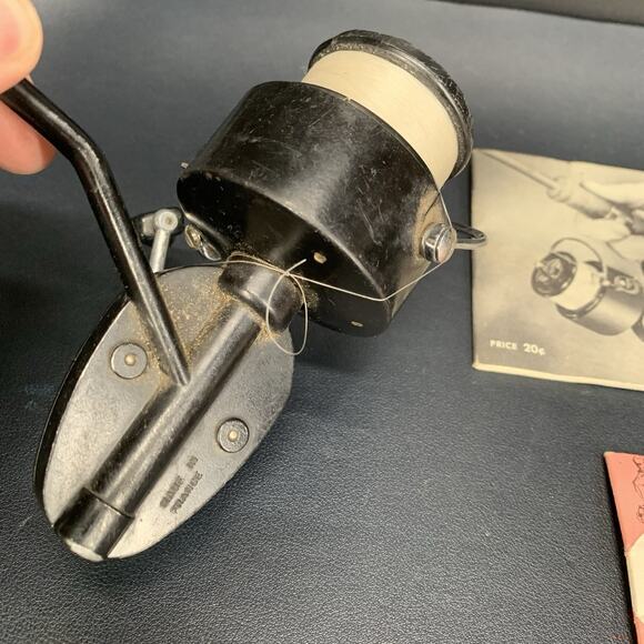 Vintage Garcia Mitchell 300 Spinning Reel - Made In France Manuals Extra Spools - Picture 12 of 16